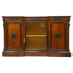 Lamb of Manchester (est. 1843) - Victorian Aesthetic Movement inlaid figured and burr waln...