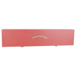 Hornby 0 gauge LMS Princess Royal Class 4-6-2 locomotive 'Princess Elizabeth' no.6201, with tender, in LMS maroon livery, in original wooden case