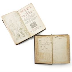 Suetonius Caius Tranquillus – 'Opera' with commentary by Samuel Pitiscus, published Utrech...