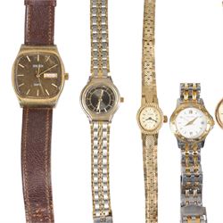 Collection of wristwatches including Sekonda, Smiths, Rotary, Accurist etc