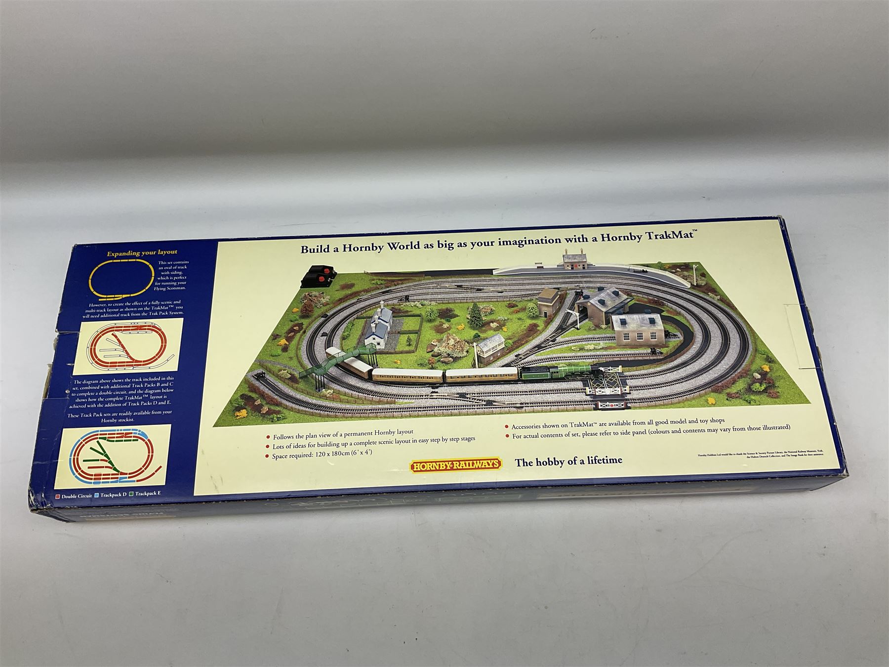 Hornby '00' gauge - Flying Scotsman boxed electric train set with No.4472 'Flying Scotsman' locomotive, three coaches and accessories