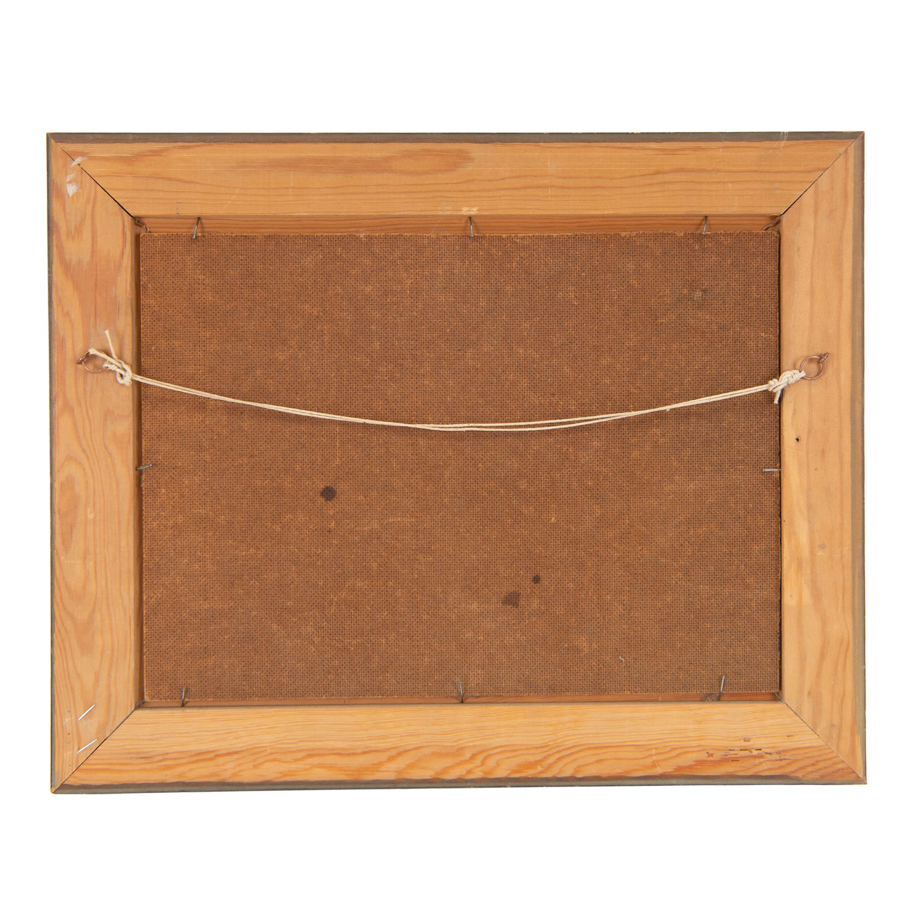 James William Booth (Staithes Group 1867-1953): The Village Pond, oil on canvas laid on to board signed 23cm x 31cm