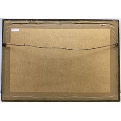 Paul Marny (French/British 1829-1914): French Quayside, watercolour signed 32cm x 57cm 
Provenance: West Yorkshire dec'd estate