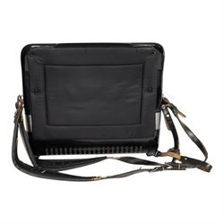 Borsini Professional 5-Row Chromatic button accordion, with 92 chromatic buttons and 120 bass buttons, in black high gloss case, with carry strap and original hard carrycase