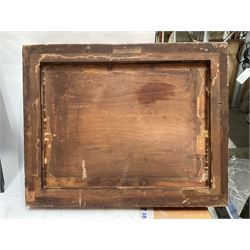 William Maxwell Reekie (British 1869–1948): 'A Wet Day - Burnsall', oil on board signed and dated 1937, indistinctly inscribed verso 29cm x 39cm 