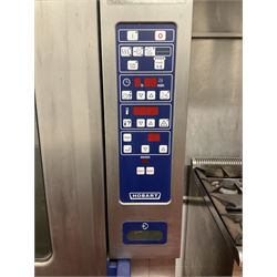 Hobart CSD1013G commercial single phase oven, with stand- LOT SUBJECT TO VAT ON THE HAMMER PRICE - To be collected by appointment from The Ambassador Hotel, 36-38 Esplanade, Scarborough YO11 2AY.