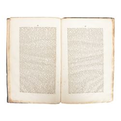 Pierre Egans; Account of the Trial of Joseph Thurell and Joseph Hunt, published Knight & Lacey London, 1824 and Le Petit Journal framed illustrated images of execution of Doctor Crippen, circa 1910, H45cm, L62cm  