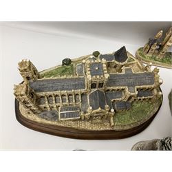 Sixteen Lilliput Lanes,to include, York Minster, St Patrick's Church, Convent in the Wood, St Stephens Church etc, tallest H16cm 