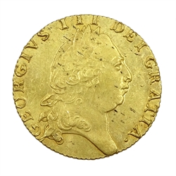  George III 1794 gold spade guinea   