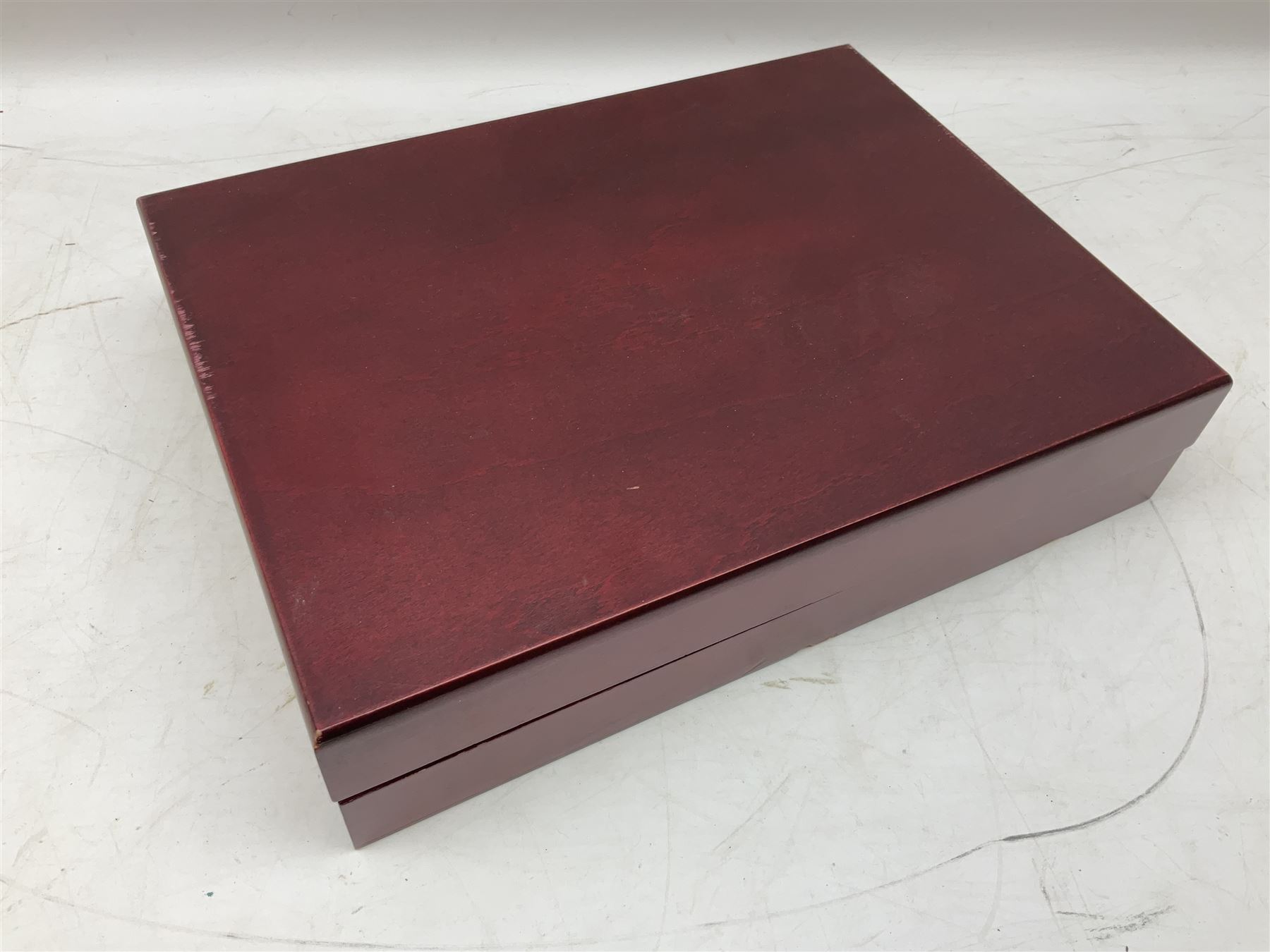 Arthur Price cased canteen of stainless steel cutlery (56) 