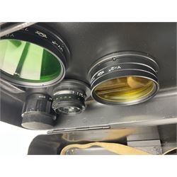 Zenit Photosniper Outfit, to include Zenit E camera body, serial no 80272217, 'Tair-3S 4.5/300' lens serial no 8508819, 'Aico 3x Converter', etc, all in a metal carry case  