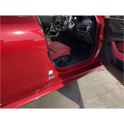 X2 GTS - JAGUAR XE SALOON - 2.0 R-Dynamic HSE 4dr, Automatic ONLY 800 miles

Year: 2019, June
Colour: Firenze Red
Mileage: 800 miles only
Fuel: Petrol
Reg: X2 GTS

As new, with cherished plate, instructions for sale from a local estate.
Buyers premium 10% plus VAT (12% inc.)