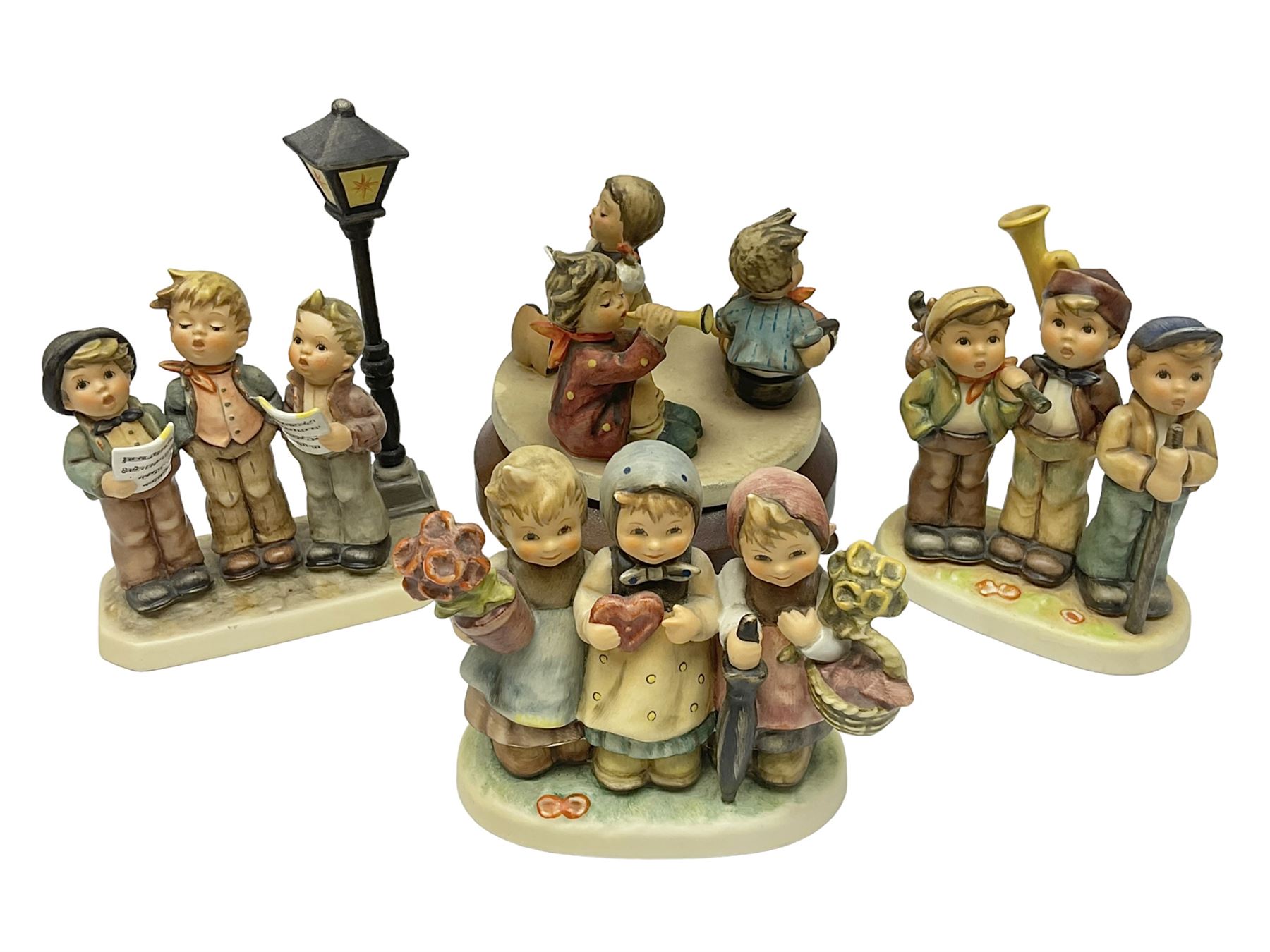 Three Hummel figure groups by Goebel | Antiques, Collectables