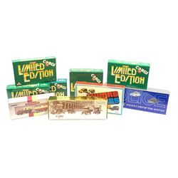 Corgi limited edition models - Transport of the 30s set; British Rail set; D72/1 Minors and Populars set; D75/1 Police Cars of the Sixties set; and five others D17/1, C26, 97084, 97086 and 97104; all mint and boxed with certificates (9)