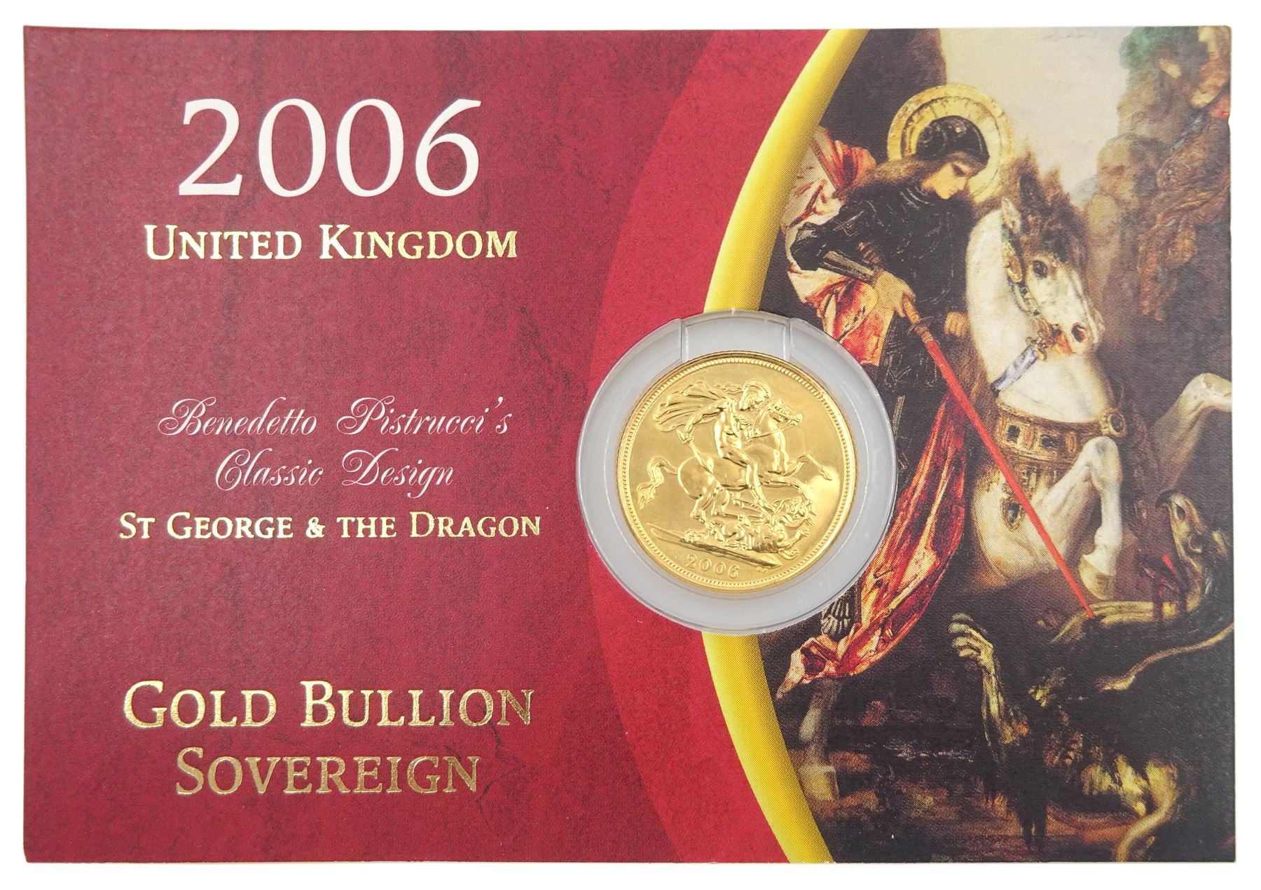 Queen Elizabeth II 2006 gold full sovereign coin