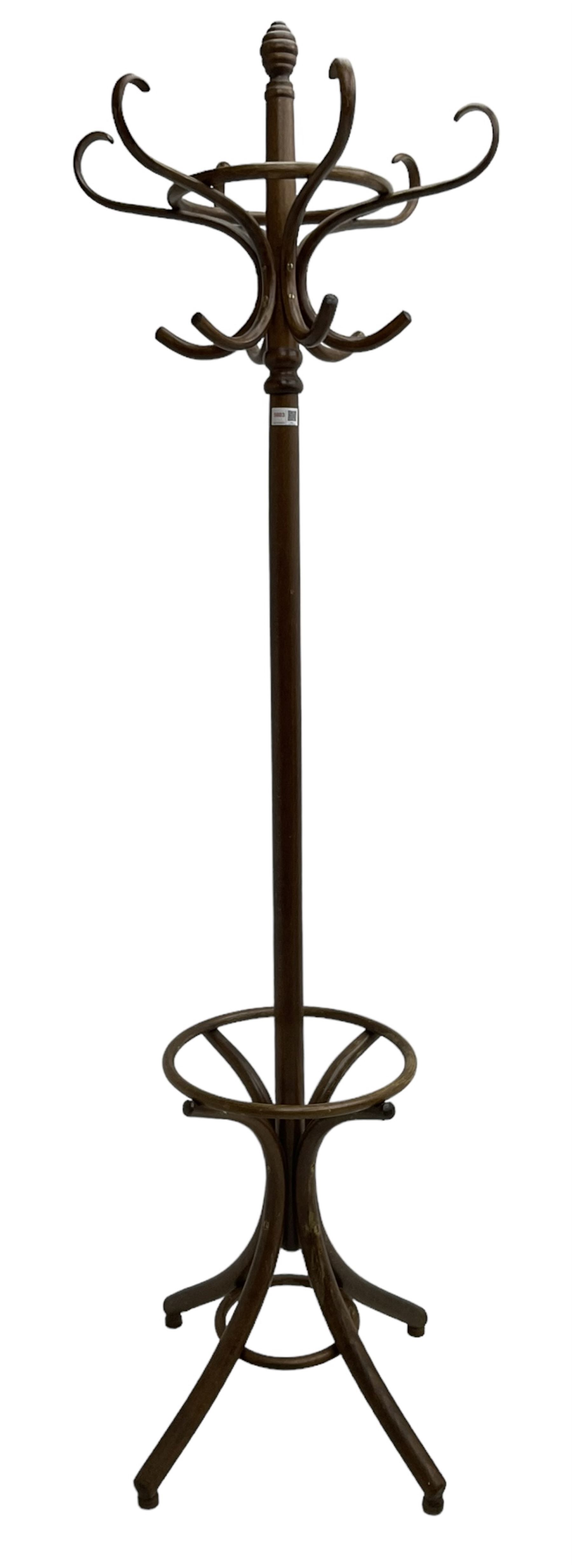 Mid20th century bentwood hat and coat stand Collectors & Clearance