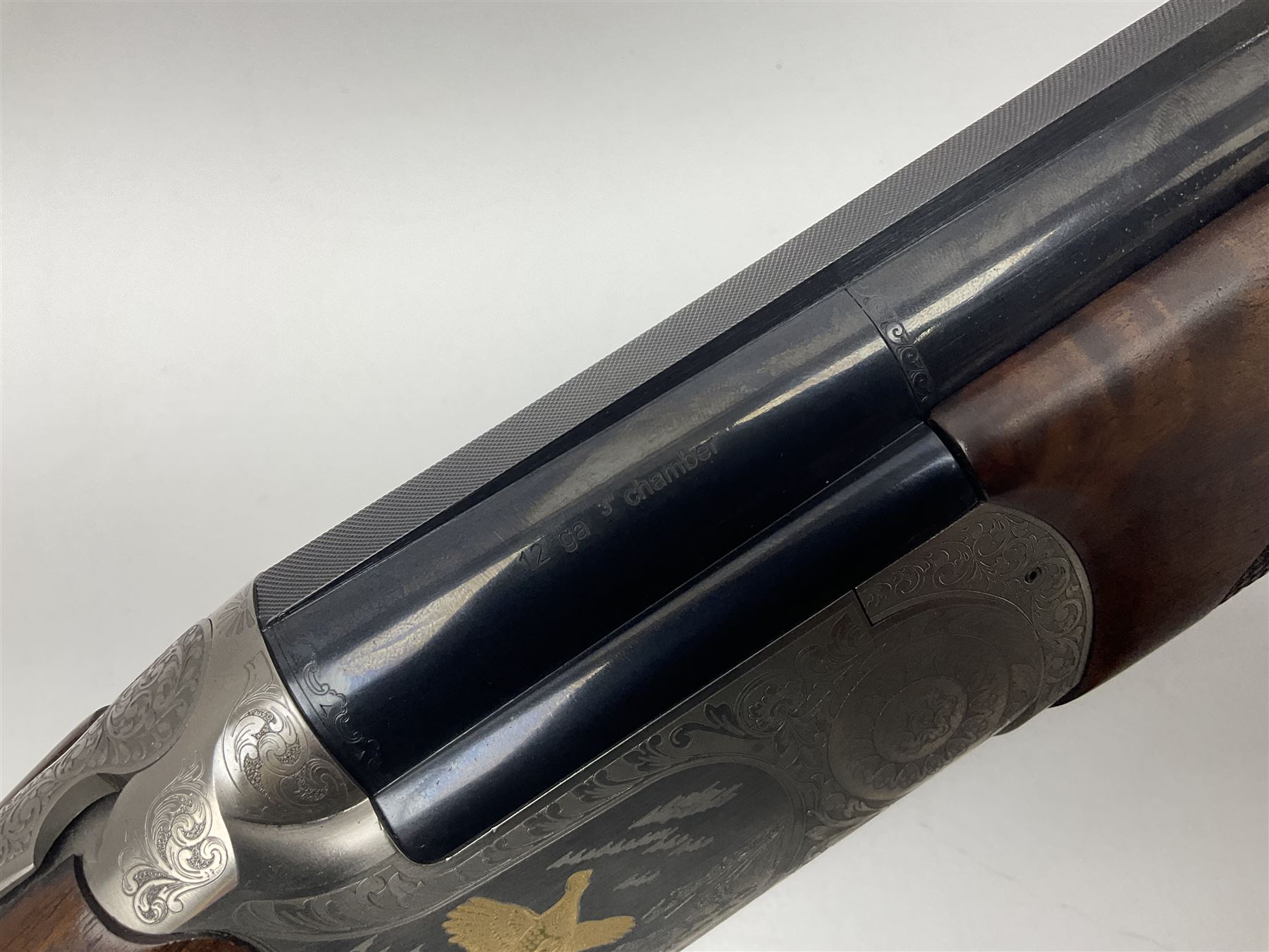 SHOTGUN CERTIFICATE REQUIRED: Italian Bettinsoli Diamond 12-bore by 3