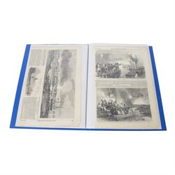 London Illustrated News, collection of articles and images relating to the Crimean War 1854-56 contained  a folder with other fifty items 