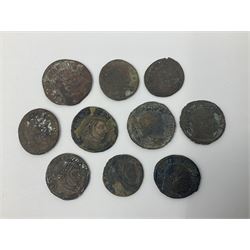Roman Imperial Coinage, Constantine the Great, Maxentius, and further bronze folles circa 294-317AD, various mints (50)