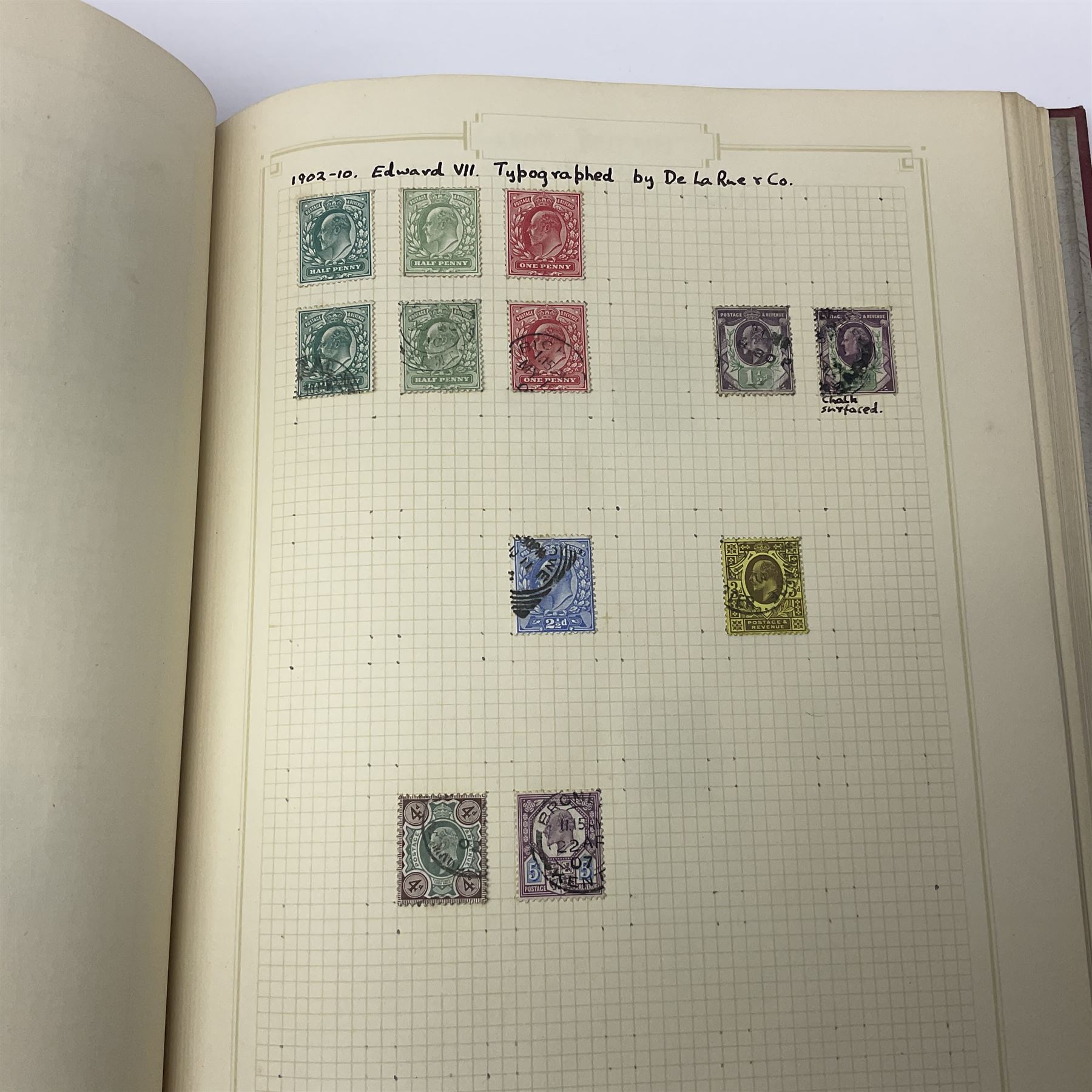 Queen Victoria and later Great British and World stamps, including imperf penny reds, perf penny reds, 1873-80 three pence stamps, 1883-84 two shillings and sixpence, various fiscal and revenue stamps, King George VI ten shilling dark blue used block of four, Aden, Antigua, Australia, Bahamas, Barbados, Basutoland, Bermuda, British Guiana, British Honduras, British Solomon Islands, Burma, Ceylon, Falkland Islands, Heligoland etc