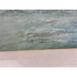 William Minshall Birchall (American 1884-1941): 'Sail Paddle and Screw', watercolour signed titled and dated 1922, 33cm x 51cm