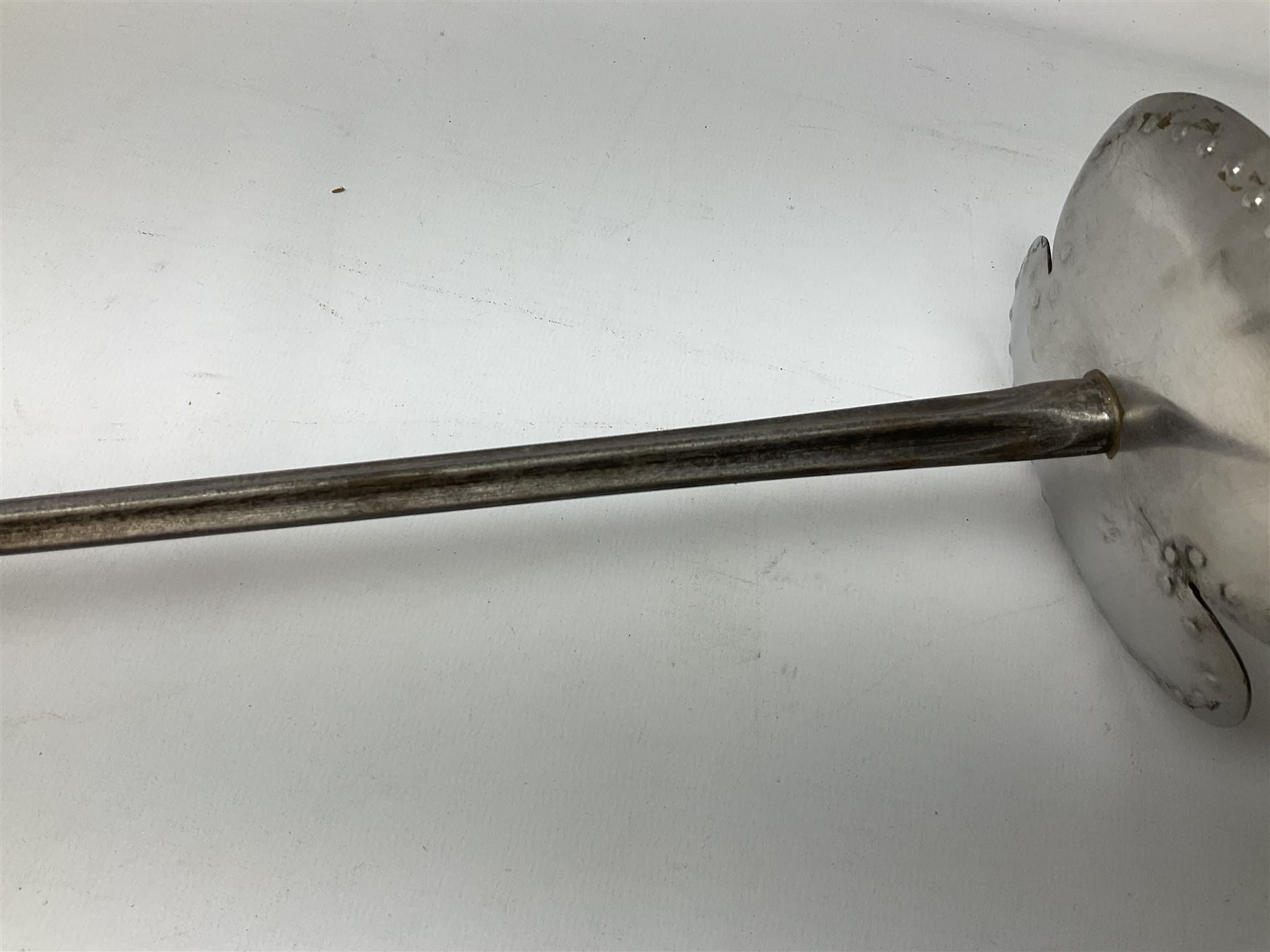 Three reproduction swords - Japanese katana and saya; Tai Chi sword with ornate scabbard; and dress sword with fullered triangular blade and horn handle (3)