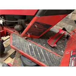 Countax K18 Twin ride on lawnmower 42” cut, with trailer and attachment 