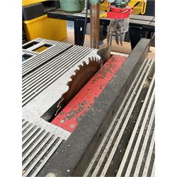 Nutool HS1500 Table saw  - THIS LOT IS TO BE COLLECTED BY APPOINTMENT FROM DUGGLEBY STORAGE, GREAT HILL, EASTFIELD, SCARBOROUGH, YO11 3TX