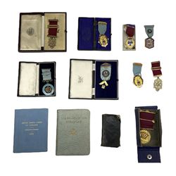 Group of predominantly Masonic Jewels of