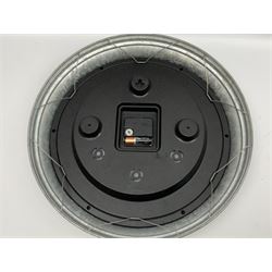 Esso Advertising Wall Clock, 'Put A Tiger In Your Tank', together with Jones & Co wall clock, largest example D40cm