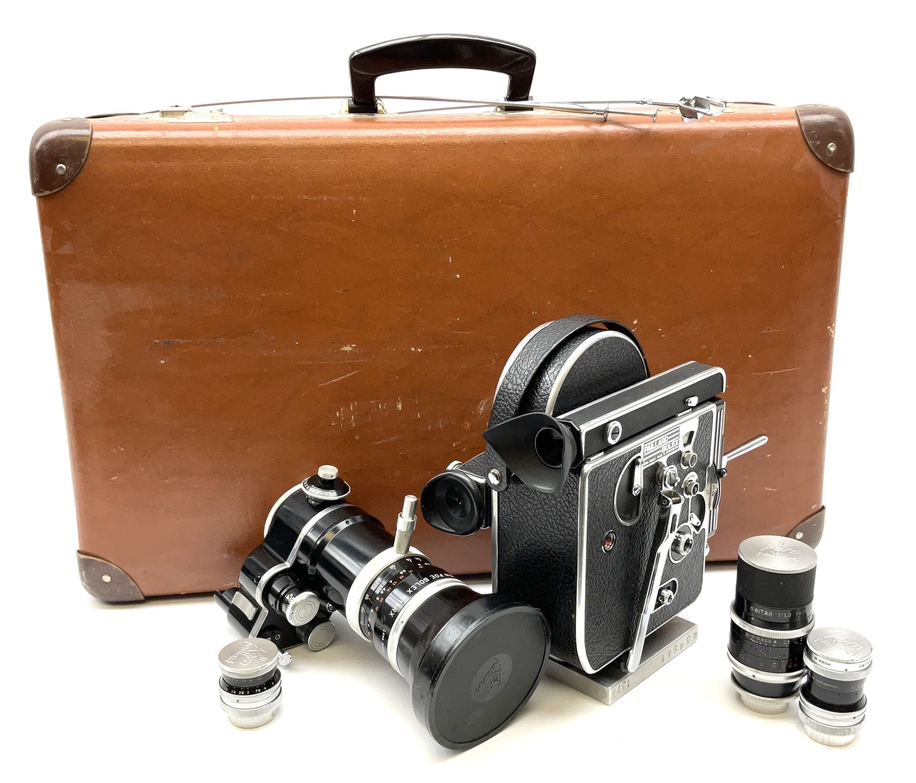 kern paillard bolex movie camera