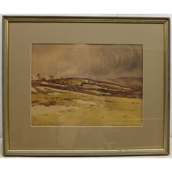  Fred Lawson (British 1888-1968): Winter Landscape, watercolour signed 29cm x 39cm  