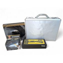 James Bond DVD collection, housed in a 007 collectors briefcase, together with Corgi The D...