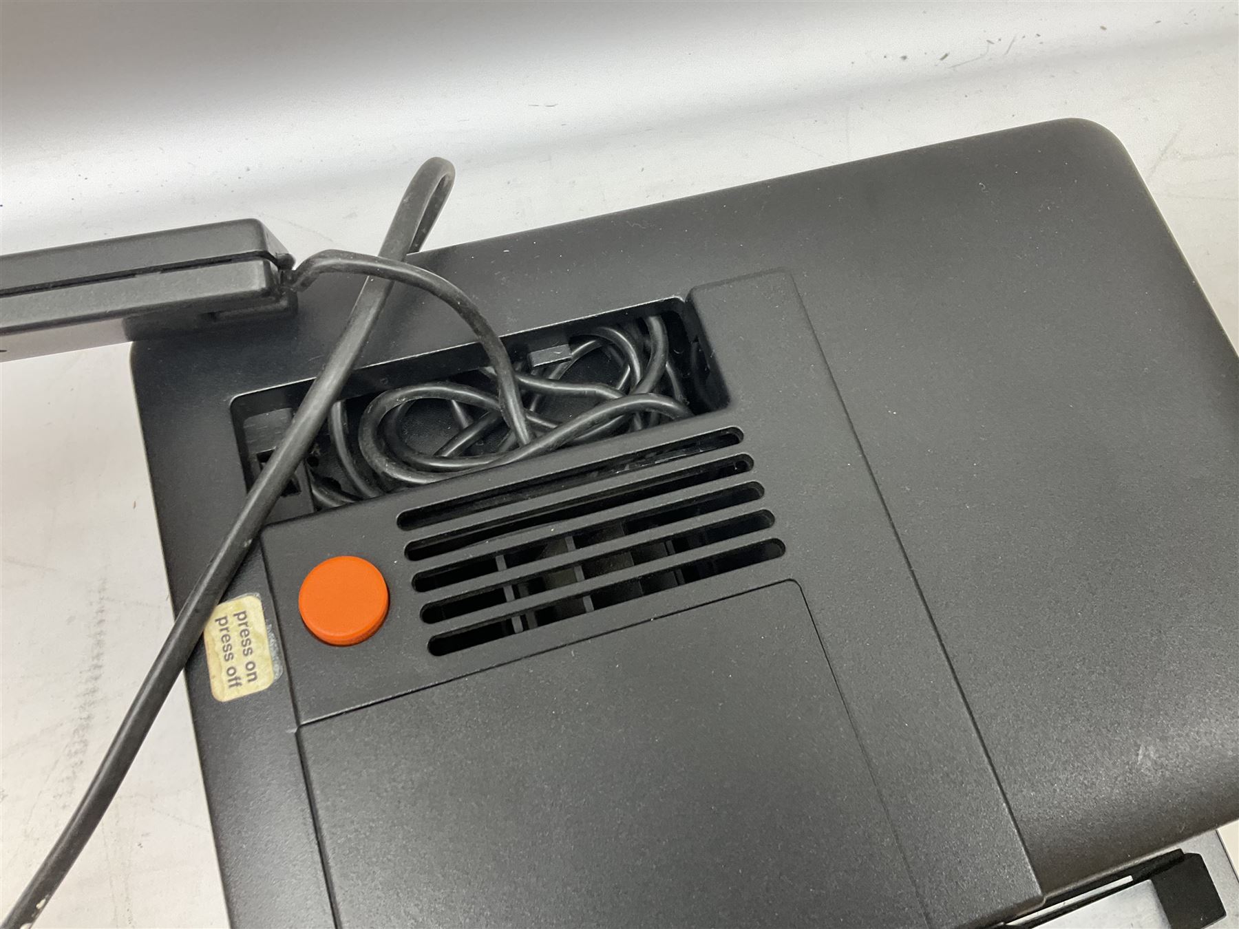 Boxed Zeiss Ikon compact projector, boxed, together with Eumig P8 Imperial projector in case