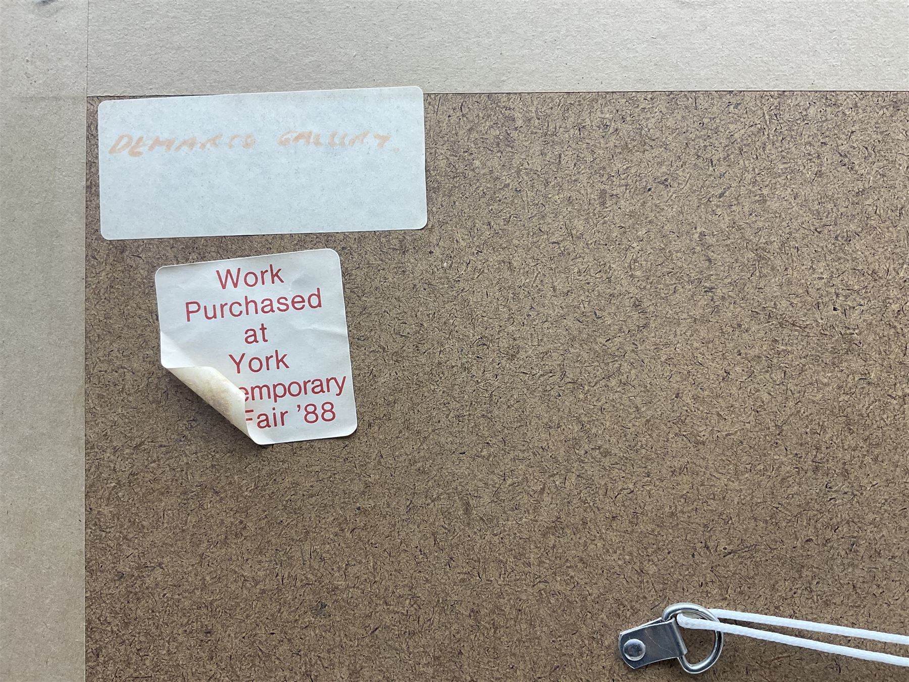 Richard Demarco CBE (Scottish 1930-): 'Dunnottar Castle - Kincardineshire', artist's proof screenprint signed titled and dated '87, 44cm x 61cm 