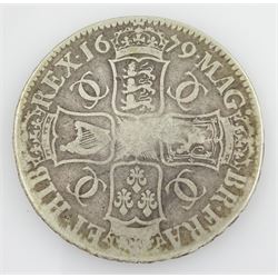King Charles II 1679 crown coin