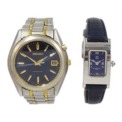 Seiko Kenetic gentleman's stainless stee