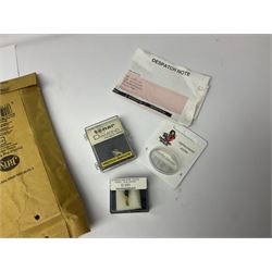 1970s Transcriptor Saturn turntable with paperwork including original receipt dated June 1973 and some accessories