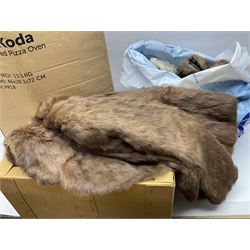 Large collection of ladies fur coats and jackets, together with other fur accessories 