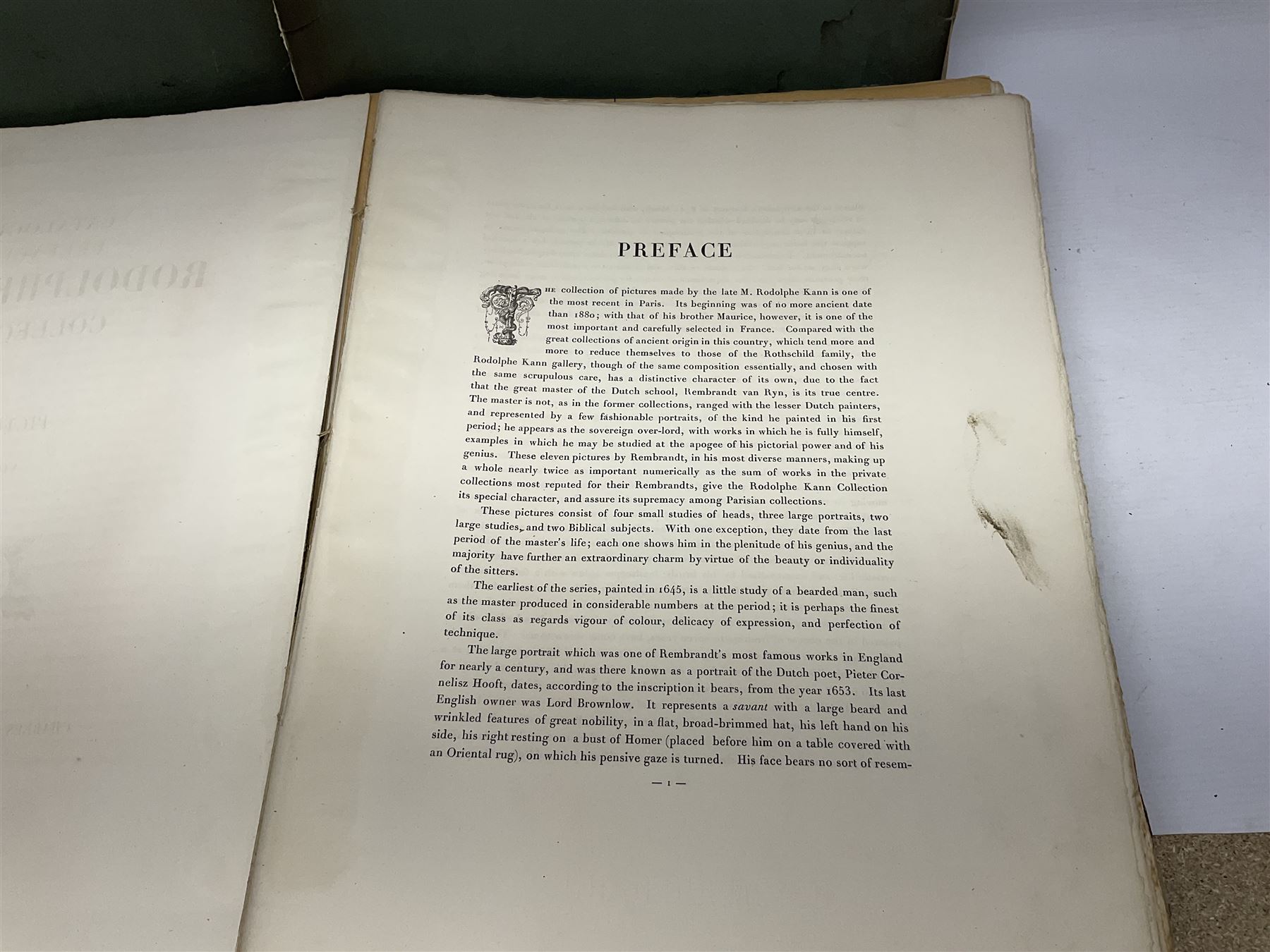 The R. Kann Collection, Objects D/Arts Vol I, Middle Age and Renaissance, and Vol II XVIIIth Century, together with The R. Kann Collection, Pictures, Vol I & Vol II, Paris, Charles Sedelmeyer 1907, photogravure plates