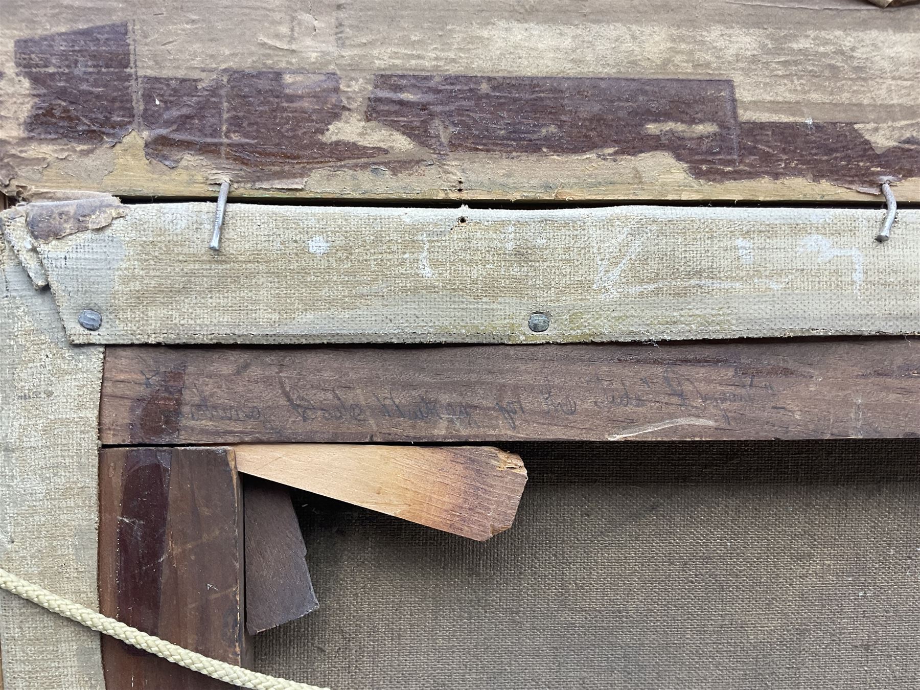 John Hamilton Glass (Scottish 1820-1885): 'Fishing Boats Waiting for the Tide', oil on canvas signed, titled on the stretcher 45cm x 60cm