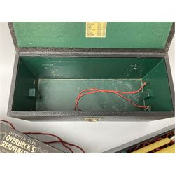 1930s Overbeck Rejuvenator housed in fitted case, by Overbeck, Chantry House, Grimsby, 1930's