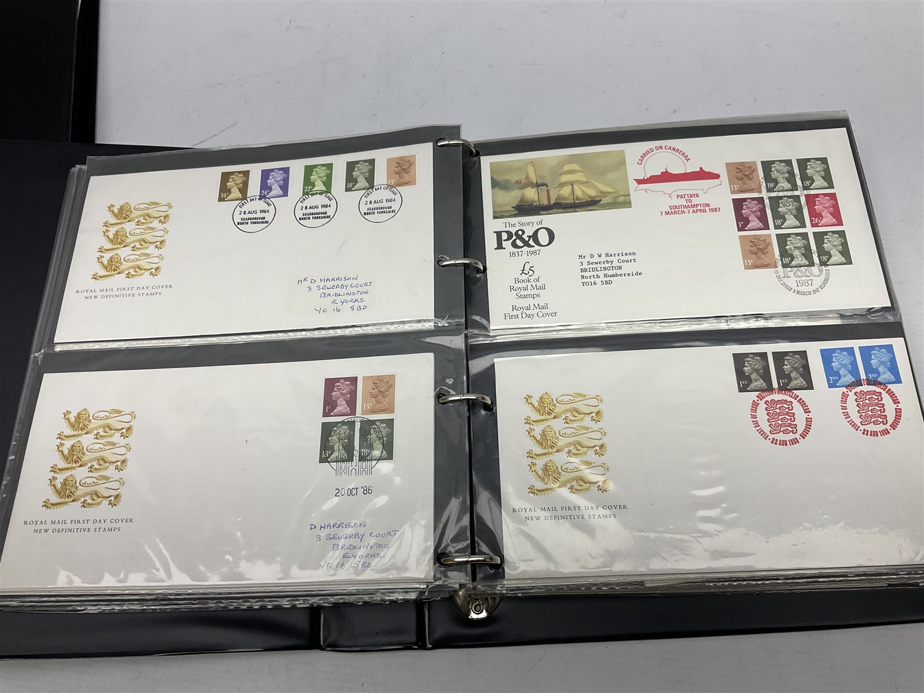 Stamps including first day covers, Royal Mail PHQ cards, Australia, Germany, Canada, Cyprus, Ceylon, Falkland Islands, France etc, housed in various albums, in one box