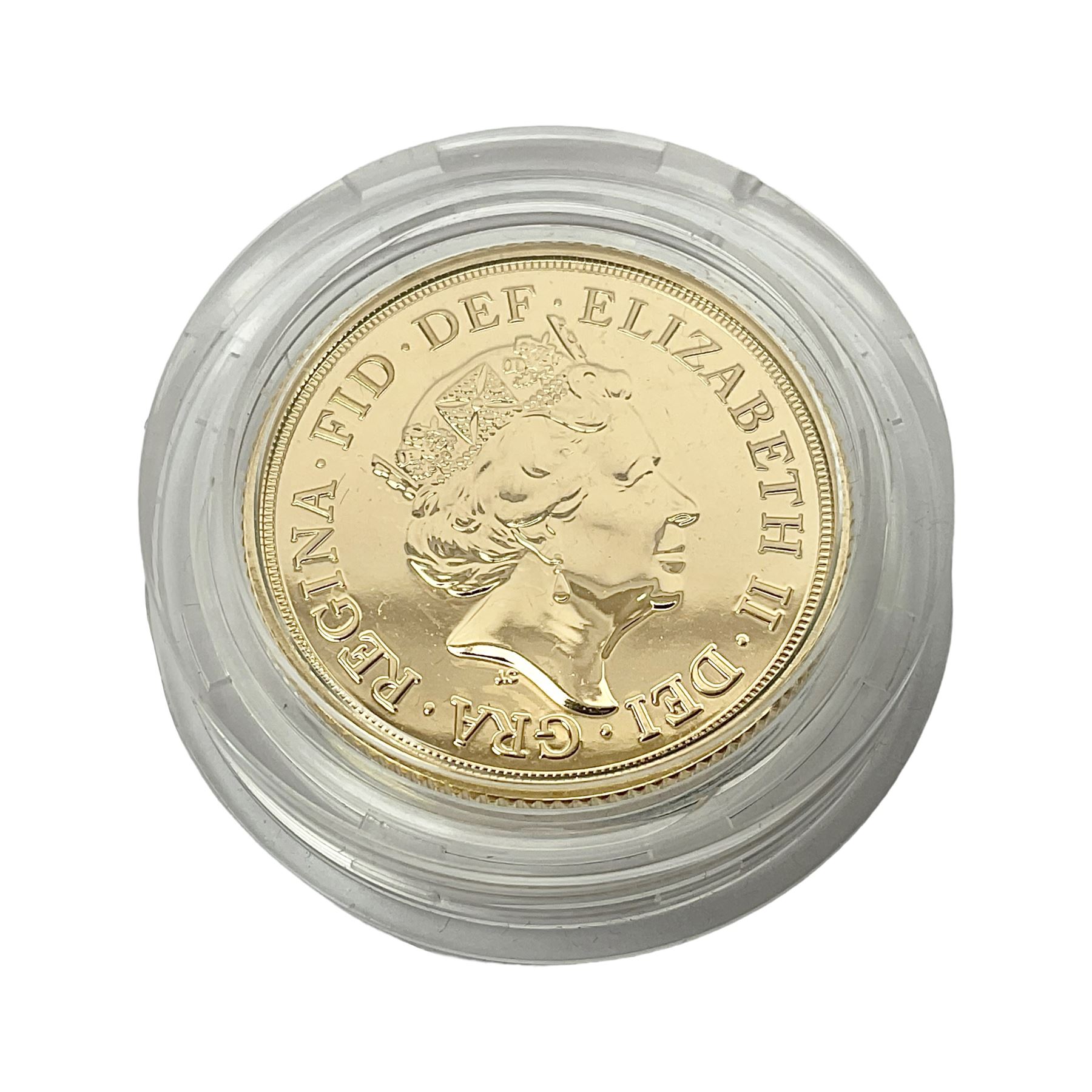 Queen Elizabeth II 2017 gold full sovereign coin