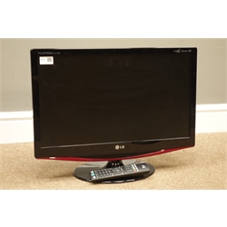  LG Flatron M227WDP 22'' television with remote and another 22'' LCD television (This item is PAT tested - 5 day warranty from date of sale)   