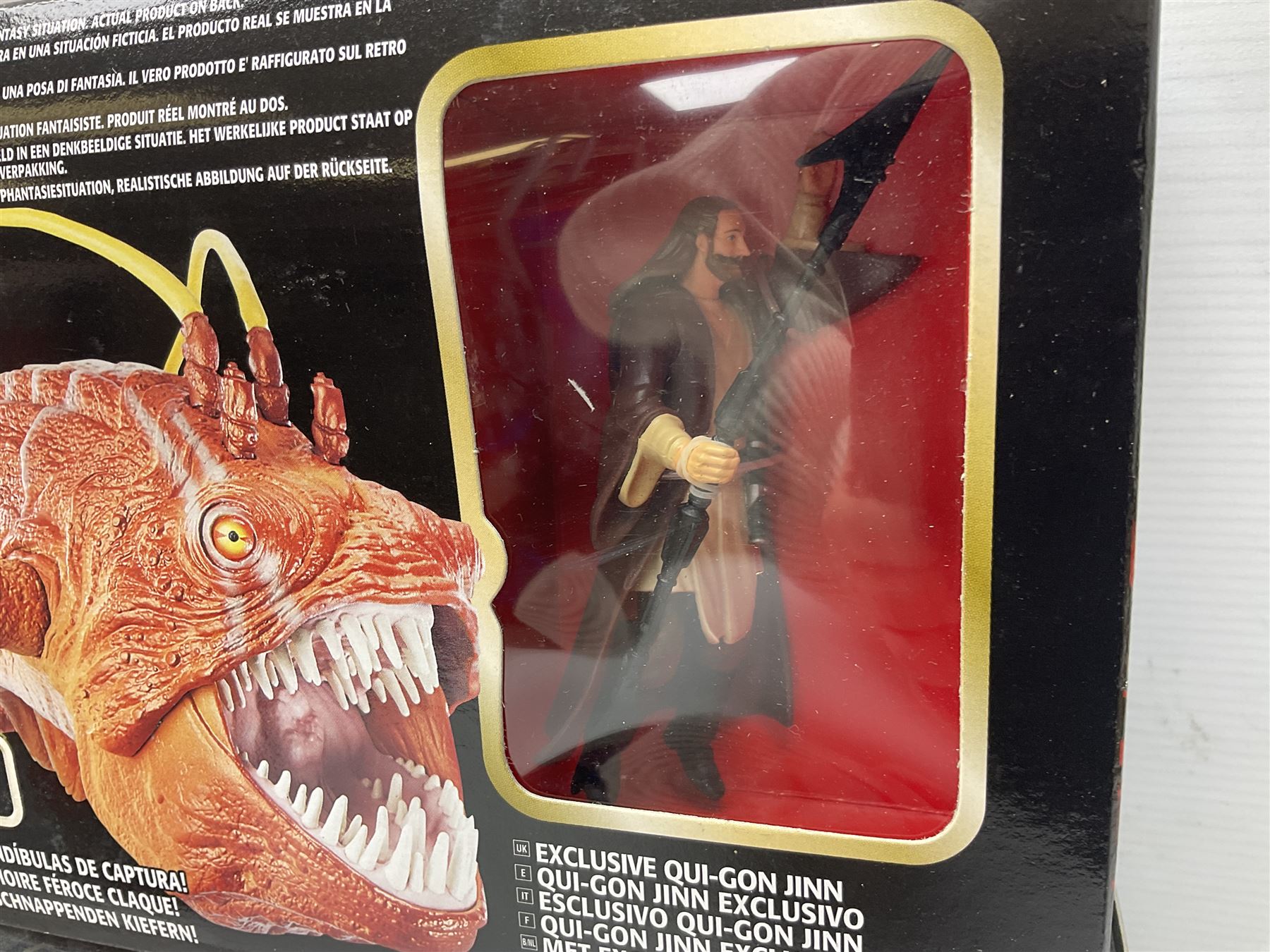 Star Wars - Episode 1 - Kaadu & Jar Jar Binks, Jabba The Hutt, two x Mos Espa Encounter, Opee & Qui-Gon Jinn, Watto's Box, Ammo Wagon & Falumpaset, Gungan Assault Cannon, Sith Speeder & Darth Maul, Armoured Scout Tank with Battle Droid and Gungan Catapult Accessory Set; all boxed (11)