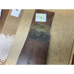 Japanese bronzed antimony frame, decorated with dragons and ho ho birds, easel stand to reverse, containing Continental crystoleum of female nude, H24cm