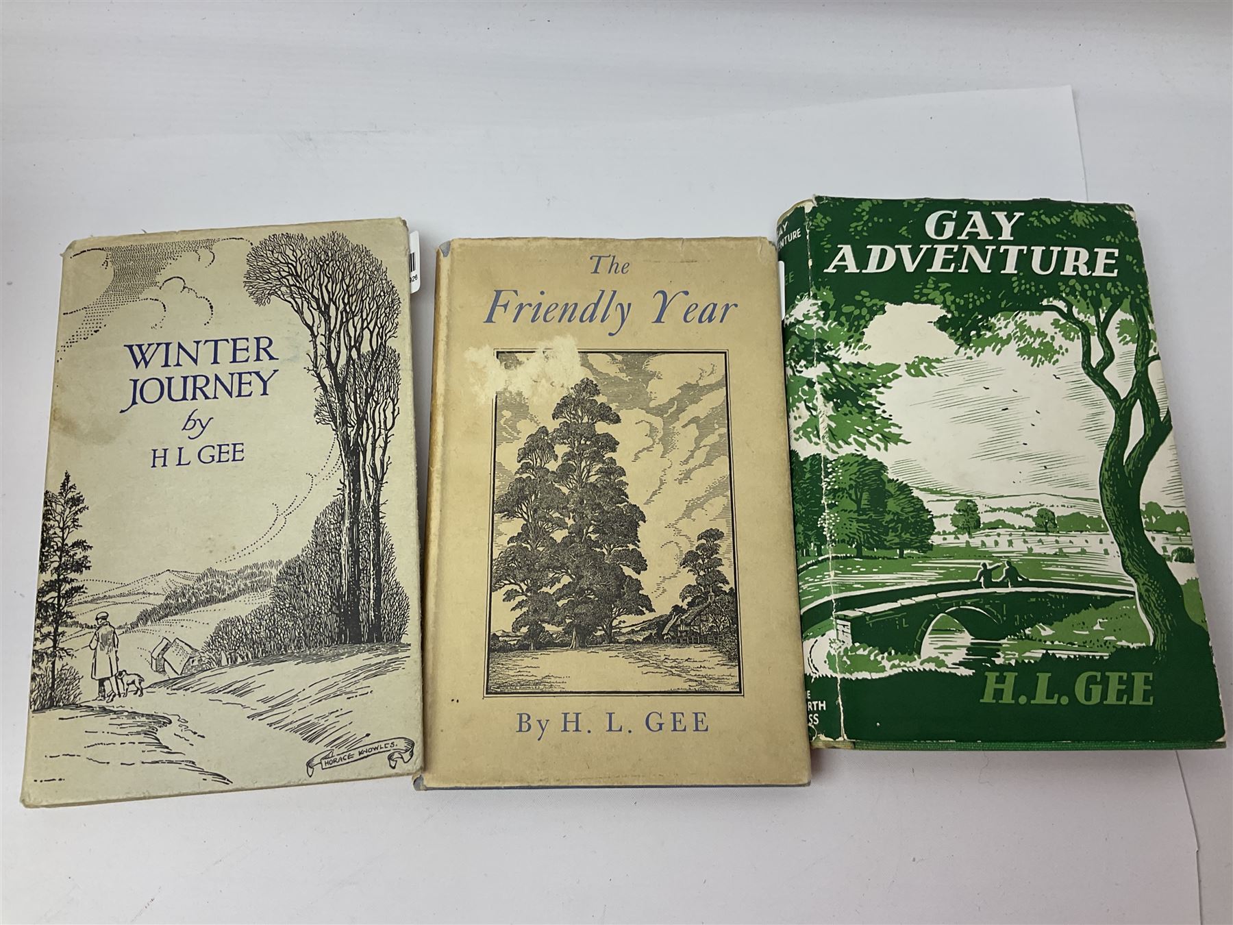 Two editions of Black Beauty by Anna Sewell - one 1899 with limp covers, the other 1915 illustrated by Lucy Kemp-Welch; seven works by Yorkshire author H.L. Gee; three novels by Patricia Highsmith; and five other books