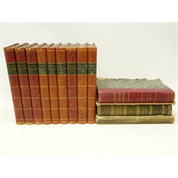  'The Whitby Repository and Monthly Miscellany' 1825-1830, New Series 1831-1833, pub. R. Kirby, Bridge Street, half calf with marbled boards by J Sampson, York, 1866-1868, pub William King, including nine original paperback monthly issues. Provenance: Property of a Private Whitby Collector.  