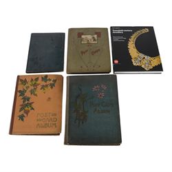 French cased metronome together with Noma Santa-Glo and a collection of museum postcards of nude sculpture 